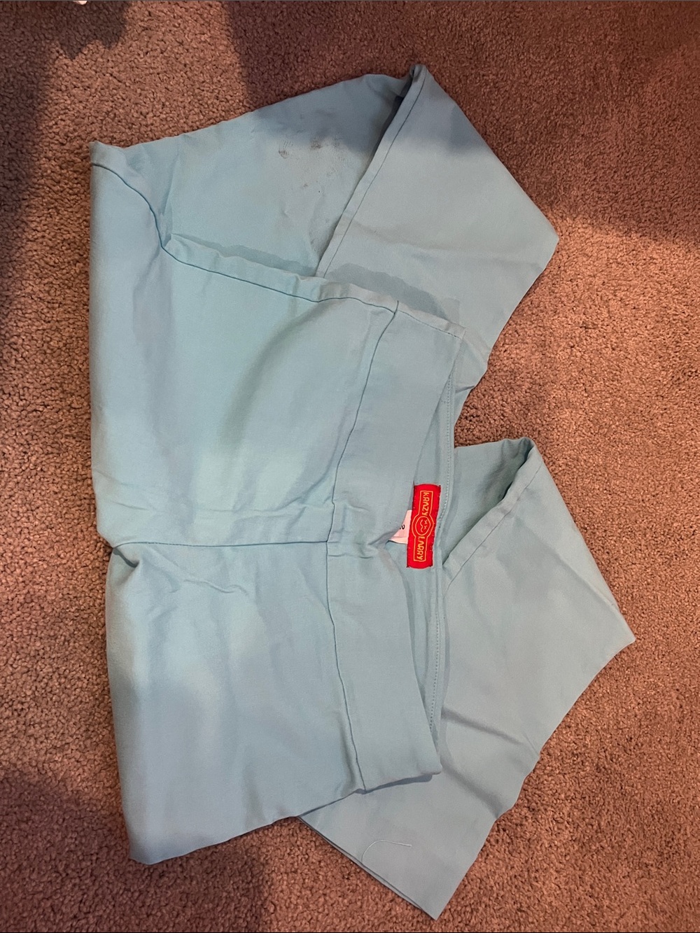 Light Blue Women's Cropped Pants & Jumpsuit - Unbranded